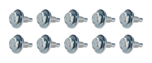 ALLSTAR PERFORMANCE ALL16552 Body Bolt 3/4in 10pk Silver ALL16552