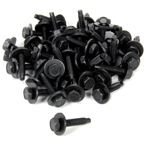 Body Bolt 1-1/8in 50pk Black ALL16553-50