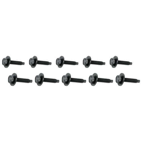 ALLSTAR PERFORMANCE ALL16553 Body Bolt 1-1/8in 10pk Black ALL16553