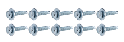 ALLSTAR PERFORMANCE ALL16555 Body Bolt 1-1/8in 10pk Silver