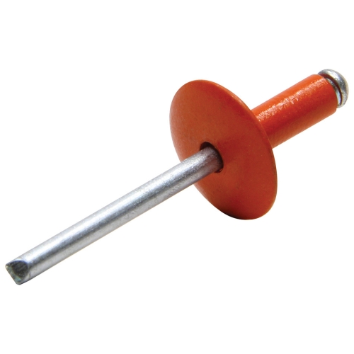 ALLSTAR PERFORMANCE ALL18015 Large Head Rivet Orange 250pk ALL18015
