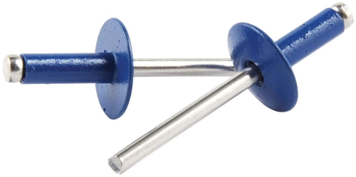 ALLSTAR PERFORMANCE ALL18177 Large Head Rivet Blue Aluminum 250pk Chevron ALL18177