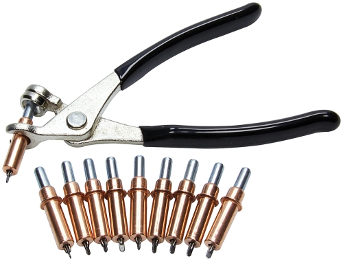 ALLSTAR PERFORMANCE ALL18221 Cleco Plier and Pin Kit with 1/8in Pins ALL18221