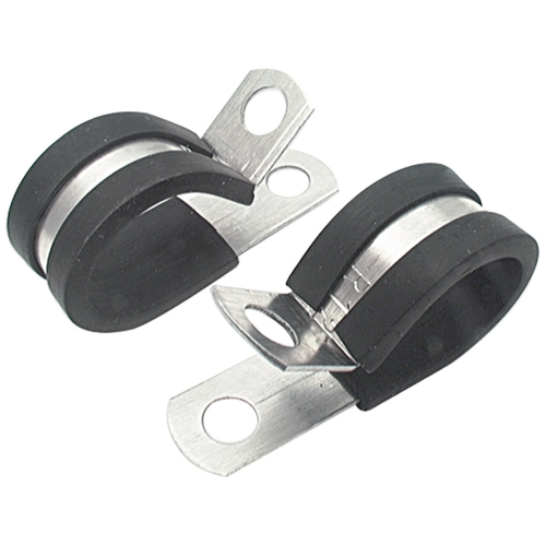 ALLSTAR PERFORMANCE ALL18304 Aluminum Line Clamps 5/8in 10pk ALL18304