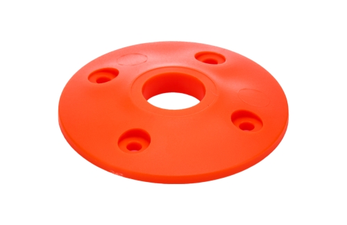 Scuff Plate Plastic Fluorescent Orange 4pk ALL18439
