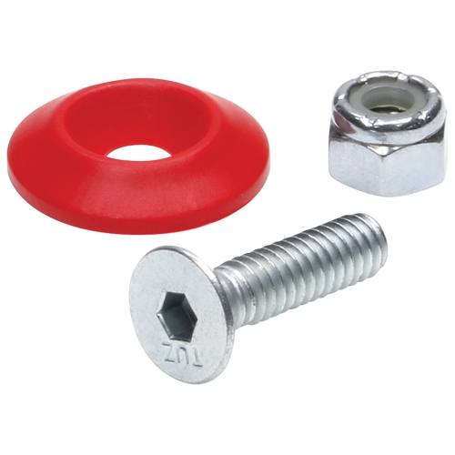 ALLSTAR PERFORMANCE ALL18682-50 Countersunk Bolt Kit Red 50pk ALL18682-50