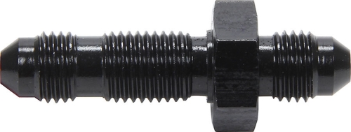 ALLSTAR PERFORMANCE ALL50093 Straight Bulkhead Black -4 ALL50093