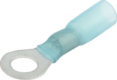 ALLSTAR PERFORMANCE ALL76074 Ring Terminal 1/4in Hole Heat Shrink 16-14 10pk ALL76074