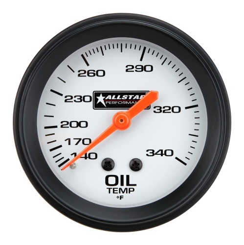 ALL Oil Temp Gauge 140-340F 2-5/8in ALL80097