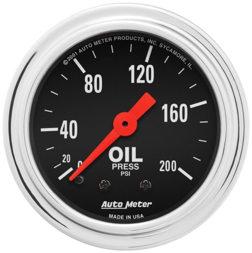 AUTOMETER ATM2542 AUTO METER 2532 Traditional Chrome Electric Water Temperatur