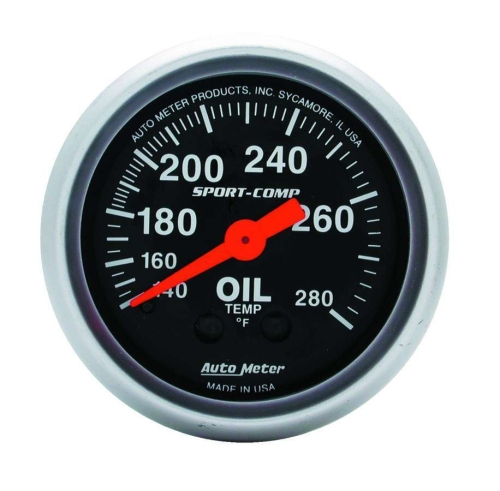 AUTOMETER ATM3341 Autometer 2-1/16 Sport-Comp O