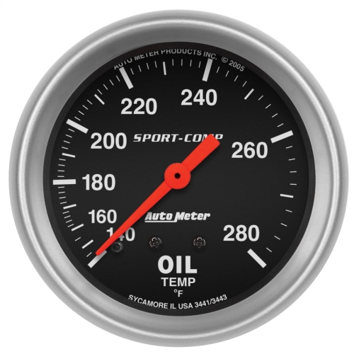 Autometer 2-5/8 Sport-Comp Oi