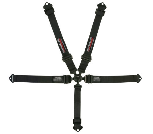 Seat Belt Restraint 2in 5 Point Black