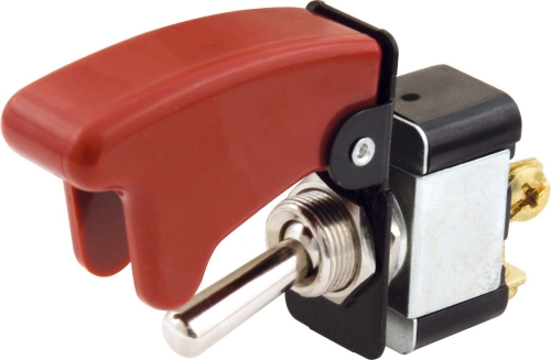 QUICKCAR RACING PRODUCTS QRP50-520 Toggle Switch With Flip Cover50-520
