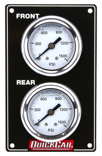 QUICKCAR RACING PRODUCTS QRP61-105 Vertical Black Brake Bias Panel 61-105