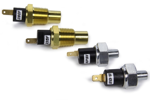QUICKCAR RACING PRODUCTS QRP61-752 Mechanical Gauge Senders (4) OP / WT / OT / FP 61-752