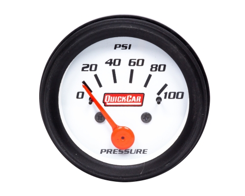 QUICKCAR RACING PRODUCTS QRP611-6204 Gauge Oil Pressure 2in Open Wheel 611-6204