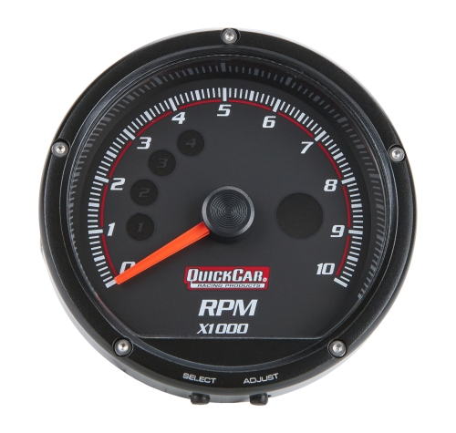 Redline Black Multi-Recall Tachometer 63-002