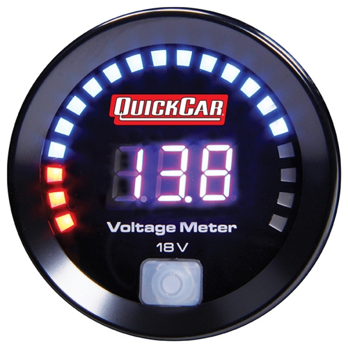 QUICKCAR RACING PRODUCTS QRP67-007 Digital Volt Gauge 67-007