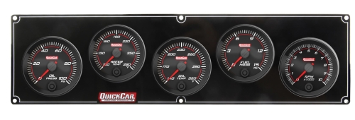 Redline 4-1 Gauge Panel OP/WT/OT/FP w/ 2-5/8 Tach 69-4251