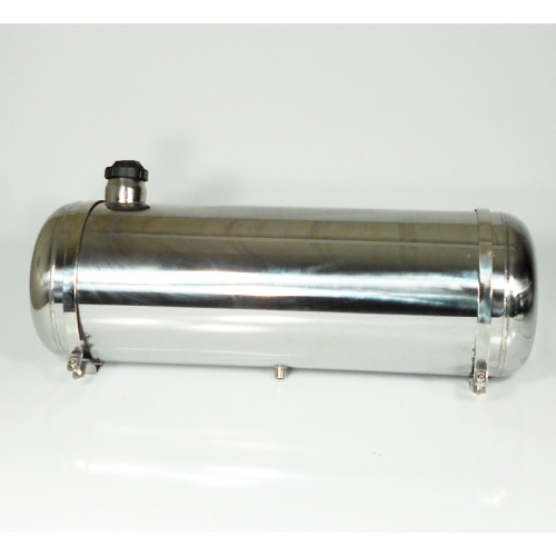 Stainless Steel Fuel Tank, 10 X 30, 9.5 Gallon, End Fill