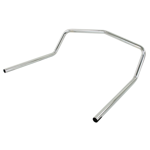 Latest Rage AC707151 Rear Bumper, Manx Style, Skid Pan Mounted, Chrome