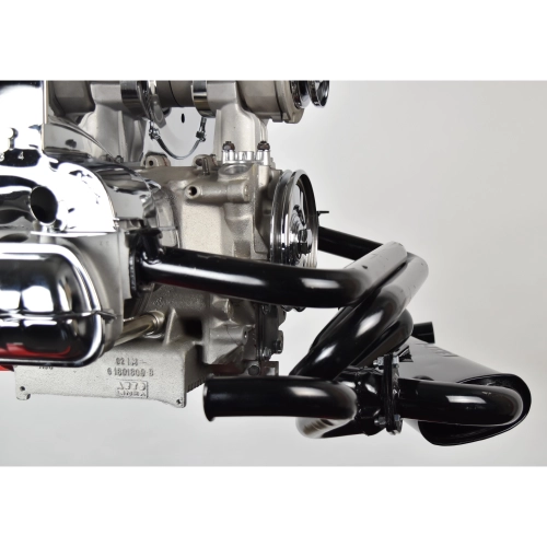 Exhaust System, Single Quiet Muffler, for Beetle & Ghia