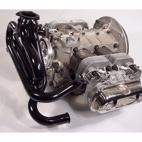 Baja Exhaust, 1-1/2 with 3 Bolt Flange, Raw