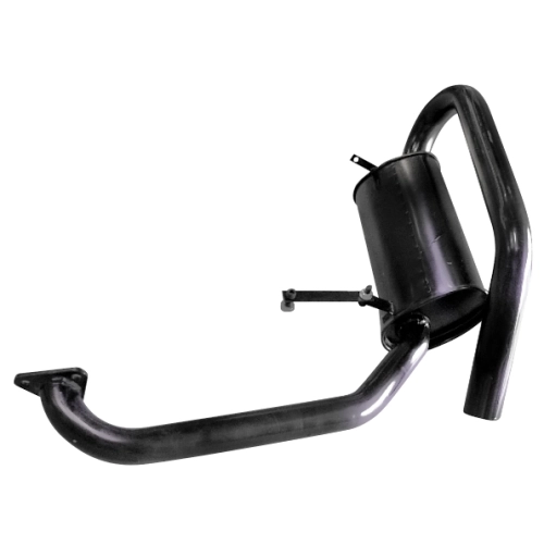EMPI 2556 Hide Out Muffler, for 3 Bolt Merged Header