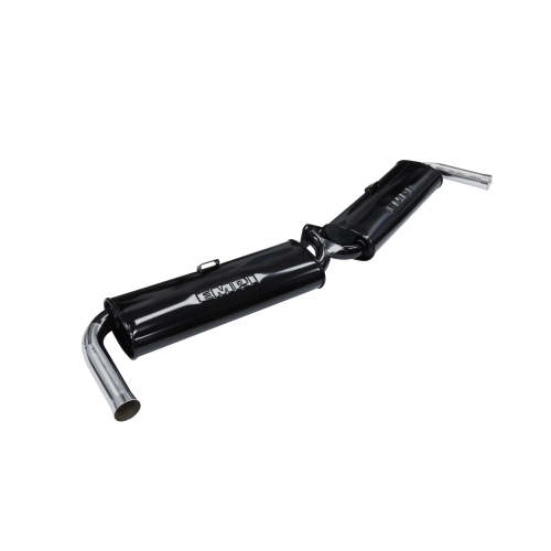 Dual Quiet Muffler, with Chrome Tips, for Type 3