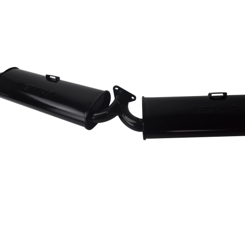 Dual Quiet Muffler, with Chrome Tips, for Type 3