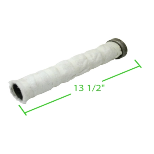 Muffler Insert, for 3 Bolt Collector, 2 OD, 13-1/2 Long