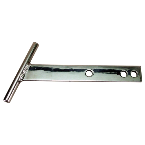 EMPI 00-3876-0 T-Bar Bumber, Polished Aluminum, for Beetle 54-67, Pair