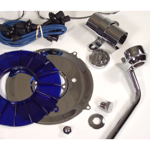 Super Color & Chrome Dress Up Kit, Blue, for Aircooled VW