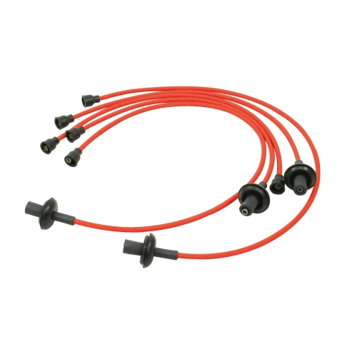 EMPI 00-9411-0 Spark Plug Wire Set, 7mm, Red, for Type 1 VW