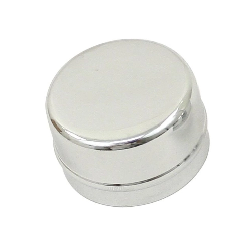Spindle Dust Cap, Chrome for Spindle Mount Aluminum Rims, Ea