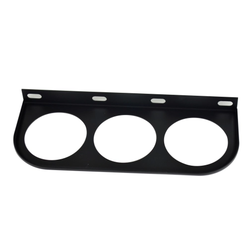 3 Hole Gauge Panel, Black for 40939