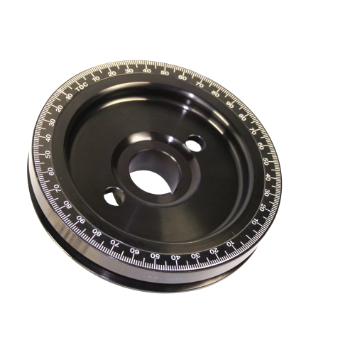 Latest Rage 16-9701-0 5-1/2 Lb Degree Crank Pulley, Sand Sealed Standard Diameter