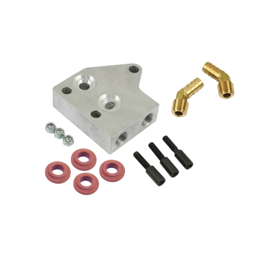EMPI 17-2873-0 Oil Bypass Adapter, for Retaining Stock Oil Cooler