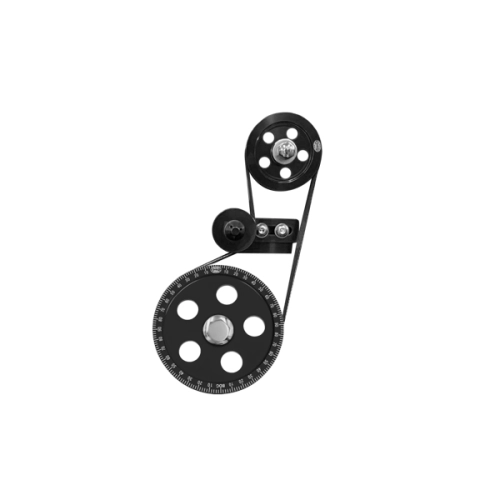 Serpentine Belt Pulley System, Black Anodized for Type 1 VW