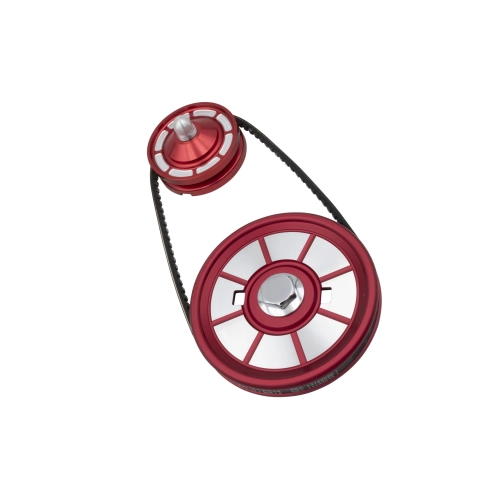EMPI 18-1116-0 EMPI Color Matched Pulley Kit Red Anodized, for Type 1 VW