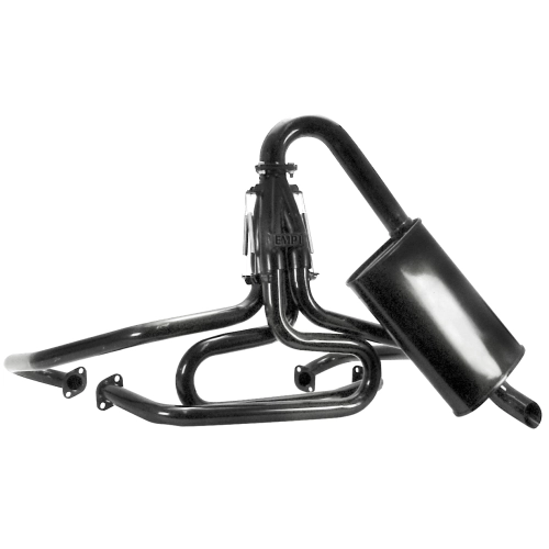 EMPI 2052-11 Bobcat Exhaust, 1-1/2 with Turbo Muffler, Raw