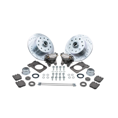 EMPI 22-6149-0 Wilwood Front Brake Kit, Super Beetle, Silver