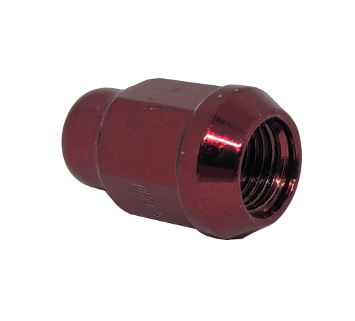 12mm 1.5 Lug Nut, 60 Degree Taper, Tall Red