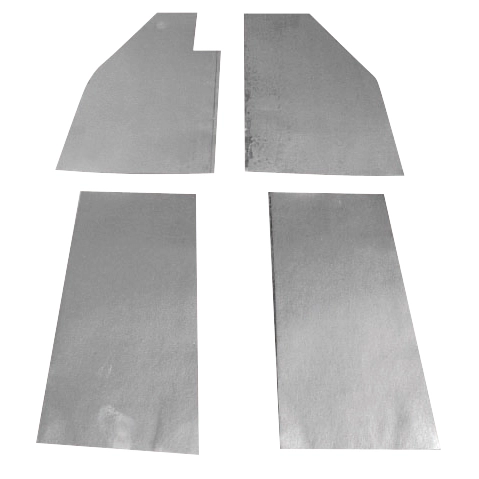 IAP 98-2012-0 Floor Tar Board Set, 4 Piece, 5mm Thick, for Beetle 46-79