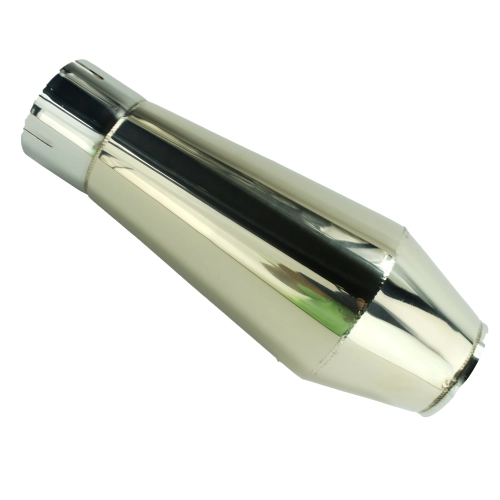 Latest Rage AC251062 The Bomb Muffler, 13 Inch, 3 Inch Inlet, Polished