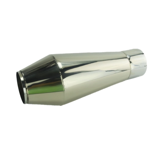 The Bomb Muffler, 13 Inch, 3 Inch Inlet, Polished