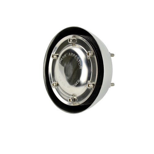 Spark Arrestor, 3 Inch Weld On, 5 Inch Discs, Stainless