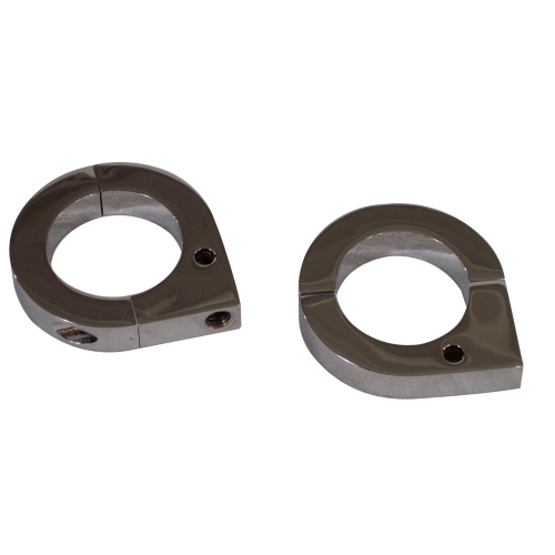 Latest Rage AC750127-1.75 Billet Light Mount Brackets, For 1-3/4 Tube, Pair