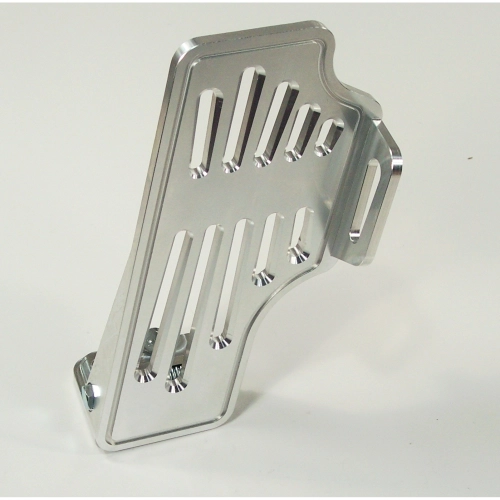 Latest Rage AC798552-1 Gas Pedal, Billet Aluminum, Angled with Cut-Outs